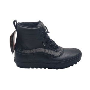 Vans Men Cole Navin Standard Mid MTE Snow Boots Black Reflective Gray Size 11.5